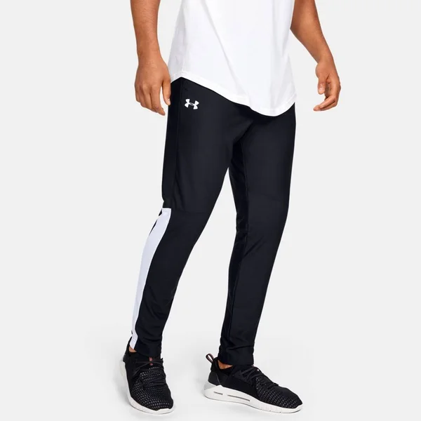 Under Armour Men's Twister Pants Tapered Leg Athletic Pants - Black, XXX-Large