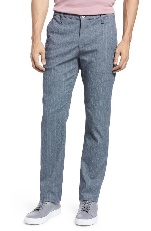 Ag Jeans Marshall Slim Fit Straight Leg Chinos - Grey - 31