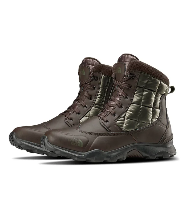 The North Face Men's Thermoball Waterproof Boots Zipper (Size: 8): Demitass Brown