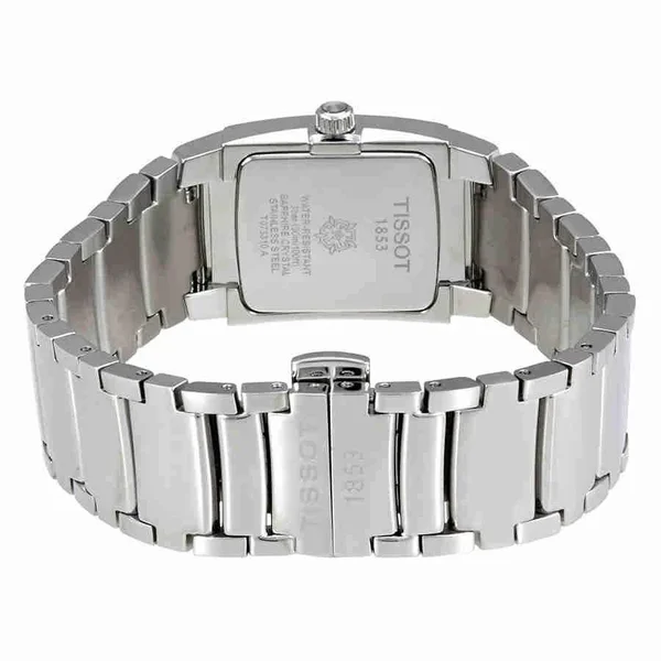 Tissot Women's T0733101111600 T-collection 25.4mm White Mop Dial Ss