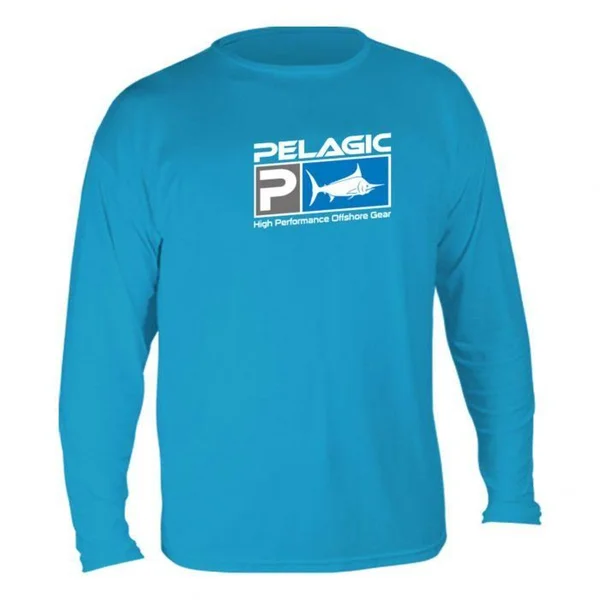 Pelagic Aquatek Long Sleeve Sun Shirt Kids White - 4T