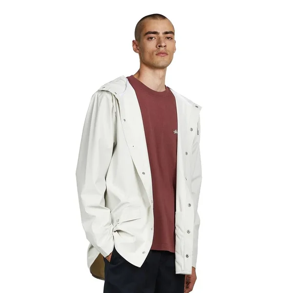 Rains Jacket 1201 Off White