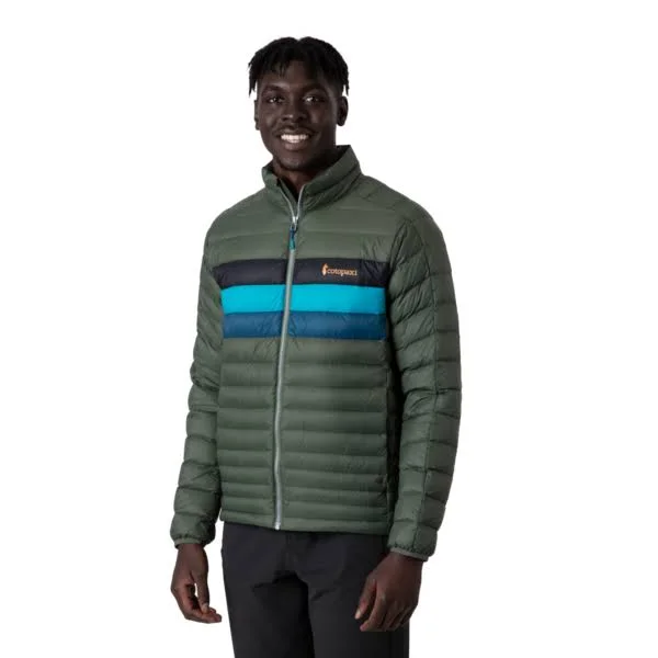 Cotopaxi Men's Fuego Down Jacket - XXL - Spruce Stripes