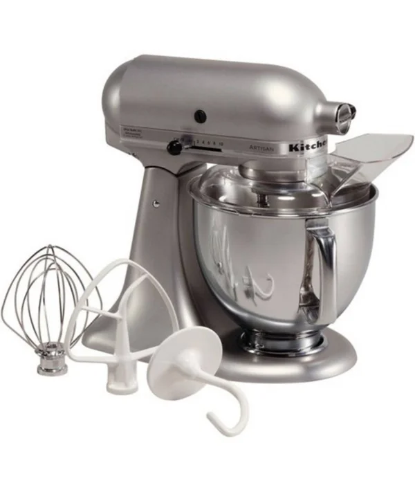 KitchenAid Artisan 5 Qt. Stand Mixer with Pouring Shield KSM150PS - Silver Metallic