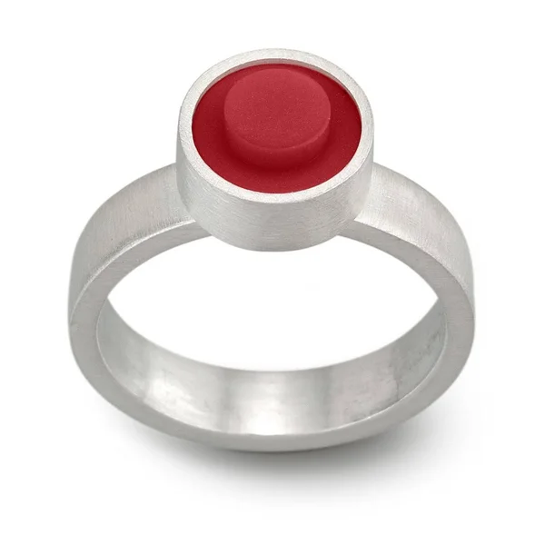Dot Stud Ring Lemon, 7