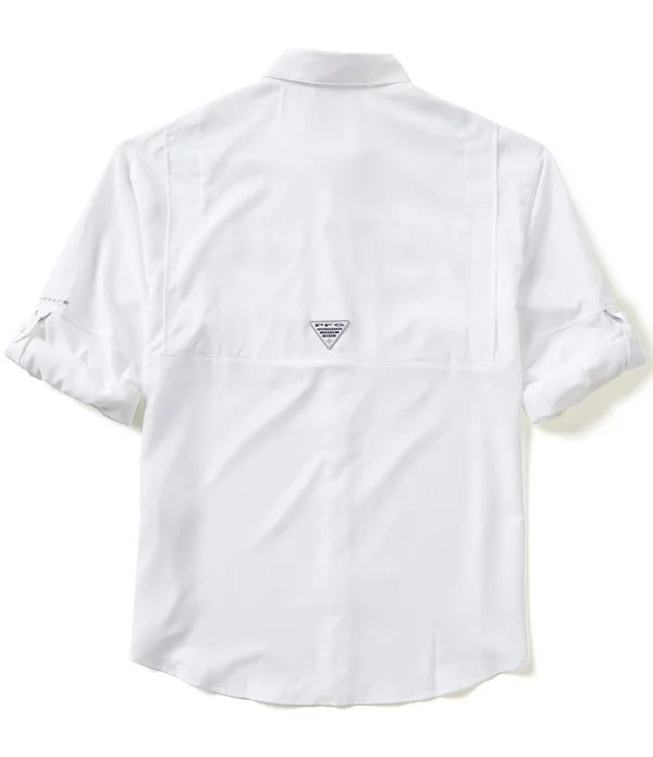Columbia Men's Tamiami II Long Sleeve Shirt, Large, Aegean Blue