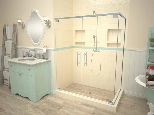 Tile Redi P3236CDR-PVC Redi Base 32x22 x 36x22 Rectangular Shower Base - Polished Chrome