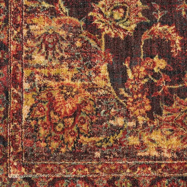 Nourison Jewel JEL01 Ember Red 9& x 12& Area Rug