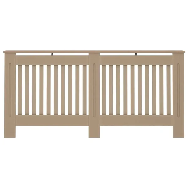 vidaXL Radiator Cover 67.7x22x7.5x22x31.9x22 MDF - Brown