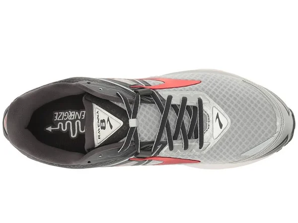 Brooks Ravenna 8 Men's - Silver/Red - 11.5