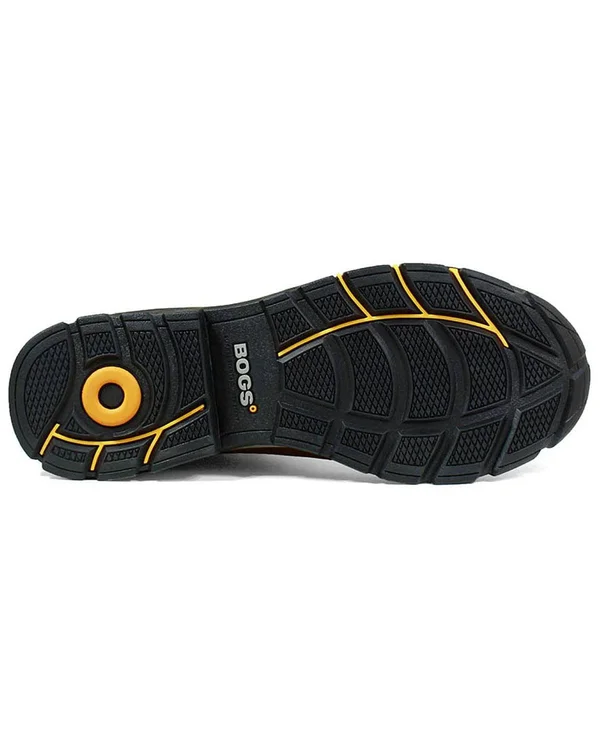 Bogs Men's Bedrock 8 inch Comp Toe Insulated Boot - 14 - Black Multi
