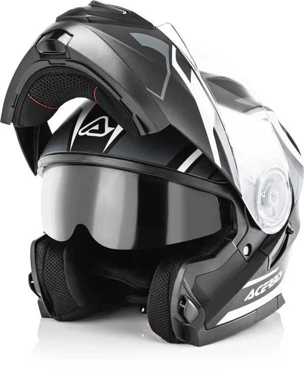 Acerbis - Helmet Serel Black - Grey - Size Xs