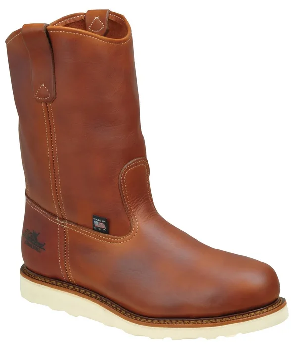 Thorogood American Heritage Wedge Wellington Boots - Men's Tobacco