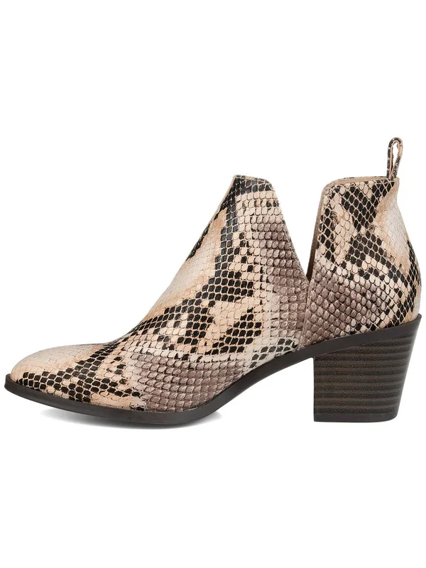 Journee Collection Women's Lola Bootie Brown 7