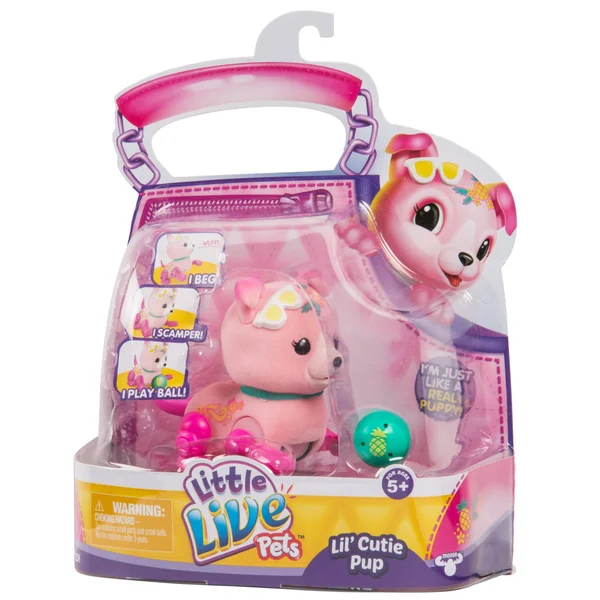 Little Live Pets Lil& Cutie Pups, Shine-Apple