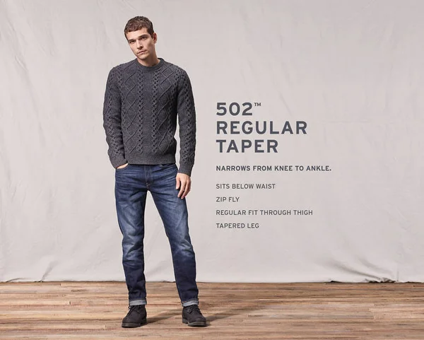 Levi&s Men's 502 Taper Jeans - Goldenrod