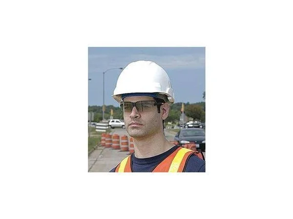 Bullard VTWHR Hard Hat - FrtBrim, Slotted, 4Rtcht, White