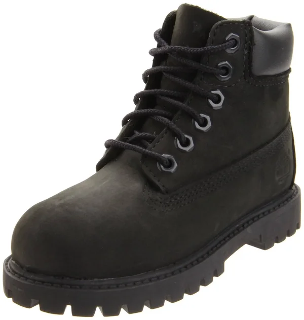 Timberland Kids& Toddler 6 inch Premium Boots 12807 - 6.5, Black