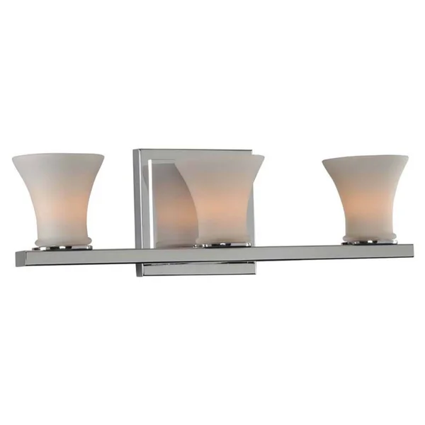 Kalco Lighting 312033CH Morro Bay - Three Light Bath Vanity Chrome
