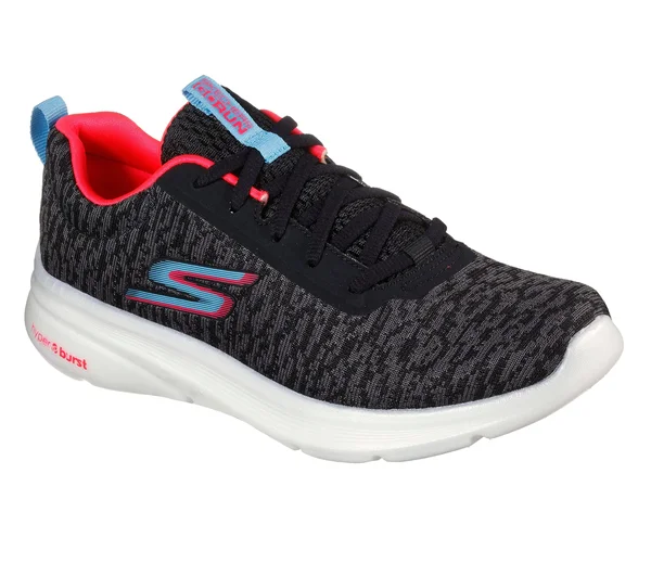 Skechers GOrun Hyper PILLARS - Fuse Black/Multi - Size 7.5