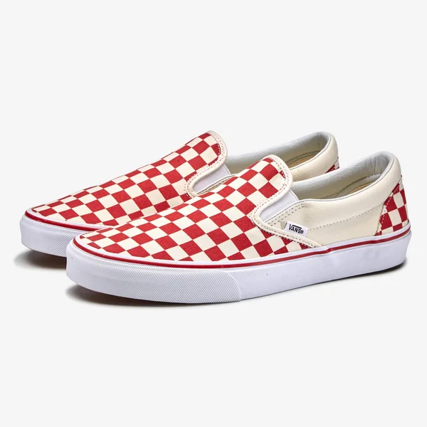 Vans Classic Slip on Racing Red White