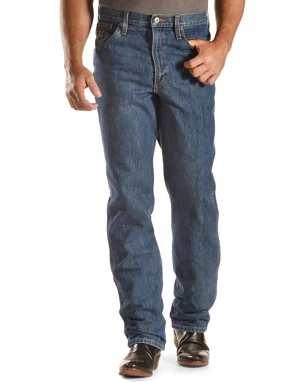 Cinch Western Denim Jeans Mens Green Label Relaxed mb90530002