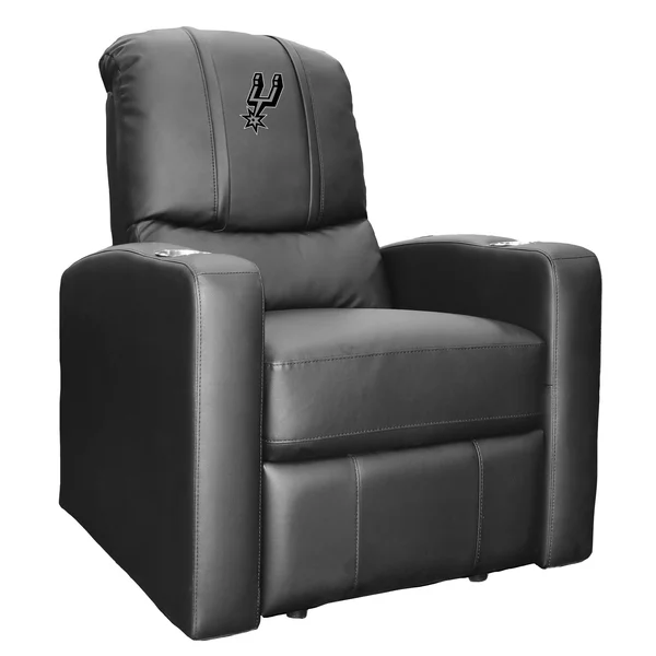 San Antonio Spurs NBA Stealth Recliner with Primary Logo
