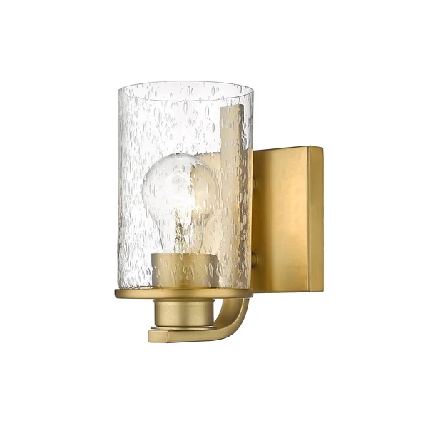 Z-Lite 492-1S-OBR 1 Light Wall Sconce in Olde Brass