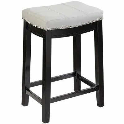 Fregoso Bar & Counter Stool Gracie Oaks Seat Height: Counter Stool (26x22 Seat Height) - Upholstery: Gray