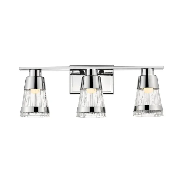 Z-Lite 1923-3V-CH-LED Ethos 3 Light Vanity - Chrome