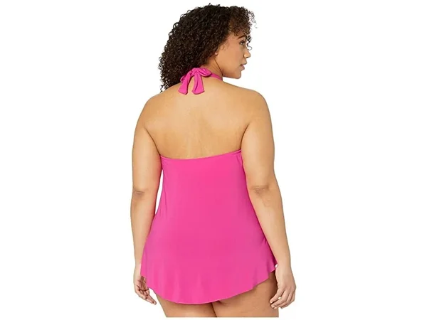 Plus Size Women's Magicsuit Sophie Underwire Tankini Top - 18W, Rose