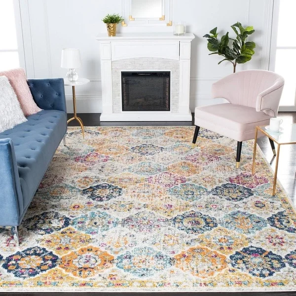 Safavieh Clearance Madison MAD611B Cream Rug - 12&0x22x12&0x22 - Square