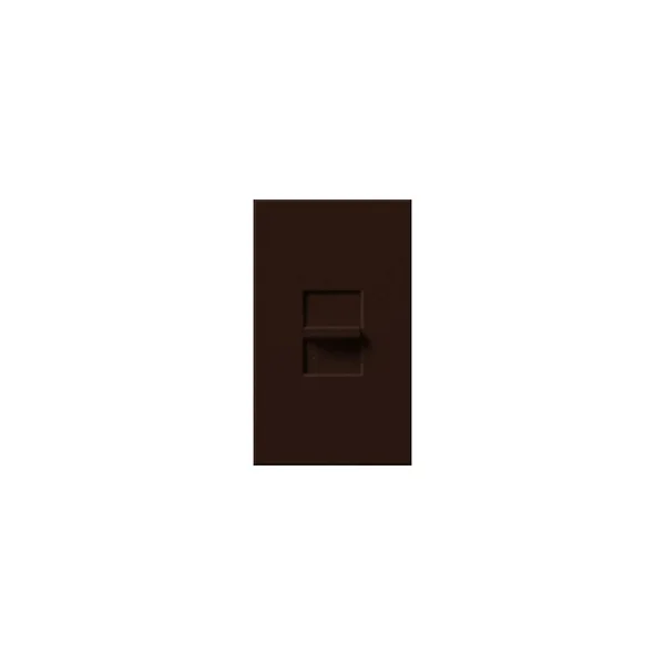 Lutron NTLV-1000-BR Nova T Magnetic Low-Voltage Dimmer - Single-Pole, Brown