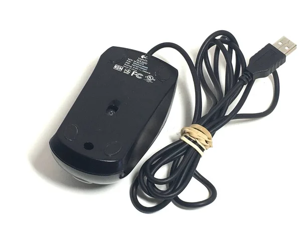 Logitech RX300 - Mouse - optical - 3 buttons - wired - PS/2, USB - midnight black - OEM