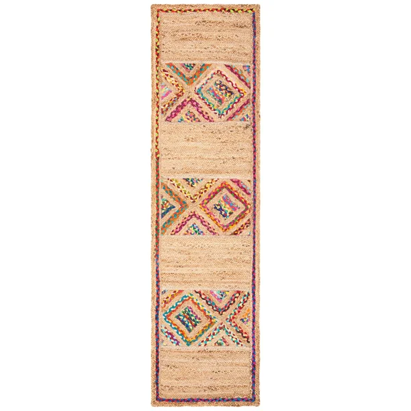 Safavieh Natural Fiber NF920B 2&3x22 x 8&0x22 Runner Natural, Multi Area Rug
