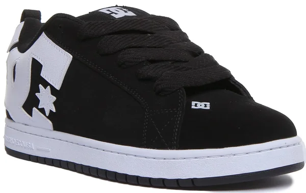 DC Court Graffik Mens Shoes - Black