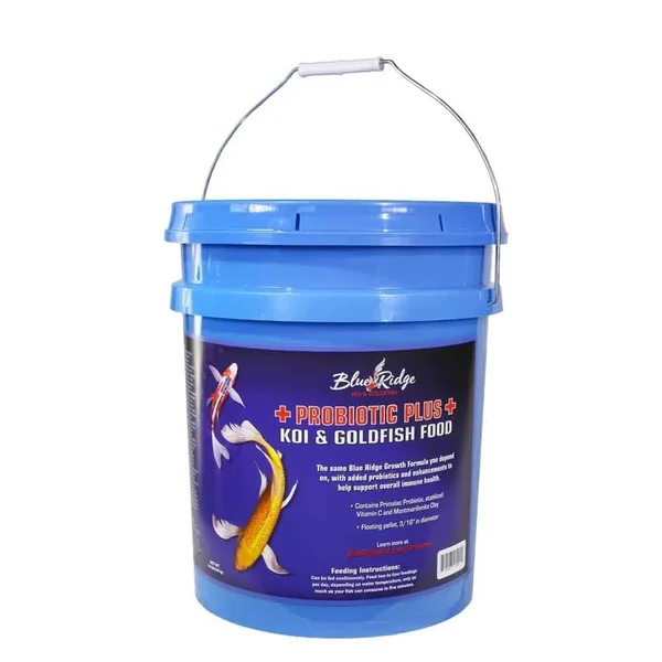 Blue Ridge Probiotic Plus Koi & Goldfish Food 14 lbs