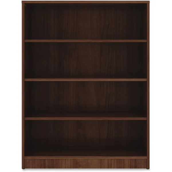 Lorell Walnut Laminate Bookcase