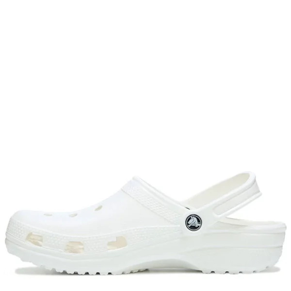 Crocs Unisex Classic Clogs, Size: Men's 17, White
