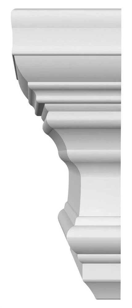 Ekena Millwork CRH05X35SE 35x22 Bottom Width x 38 1/4x22 Top Width x 5 1/2x22H x 1/2x22P Seville Crosshead
