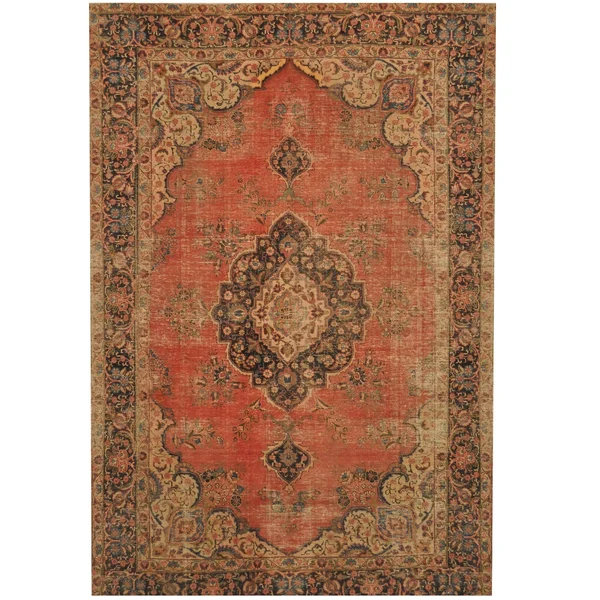 Handmade One-of-a-Kind Tabriz Wool Rug (Iran) - 7&2 x 11&