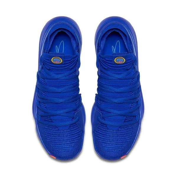 Nike Men's Zoom KD 10 Basketball Shoes, Size: 14.0, Blue