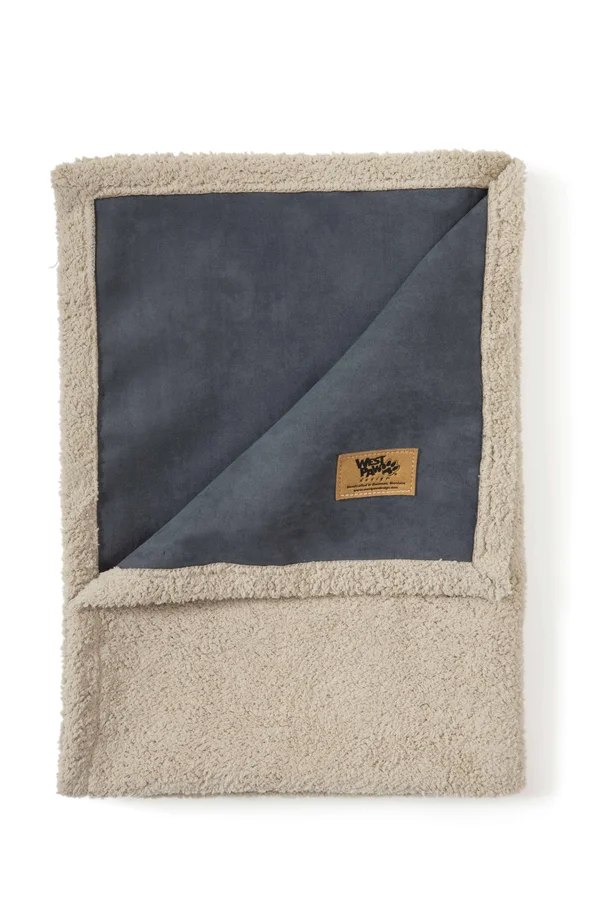 West Paw Big Sky Blanket Coffee Bean - Medium, 56" x 38"