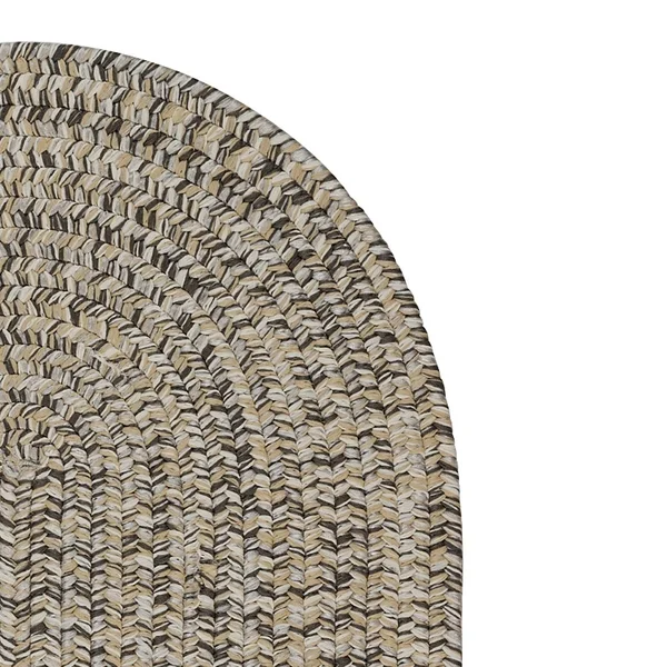 Colonial Mills Farmstand Tweed Moss Area Rug - 10& x 13& Oval - Green