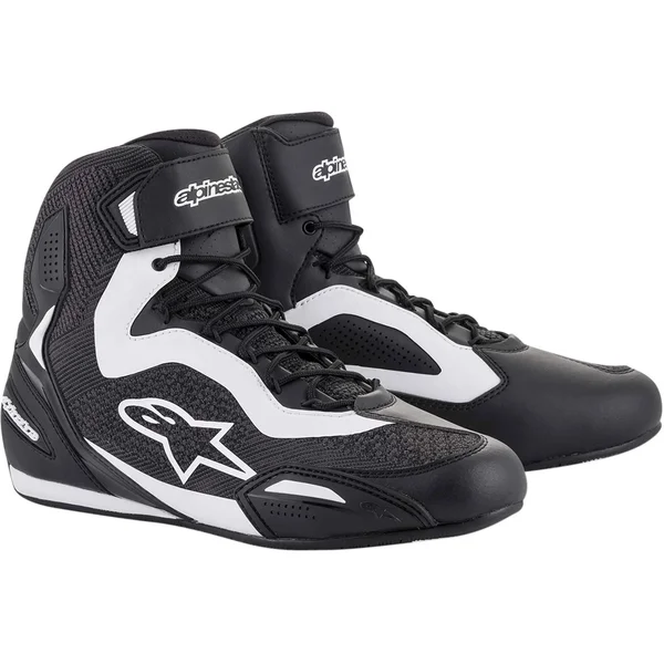 Alpinestars Faster 3 Rideknit Shoes - Black/White - 7