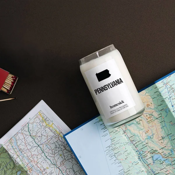 Homesick Scented Candle, Pennsylvania