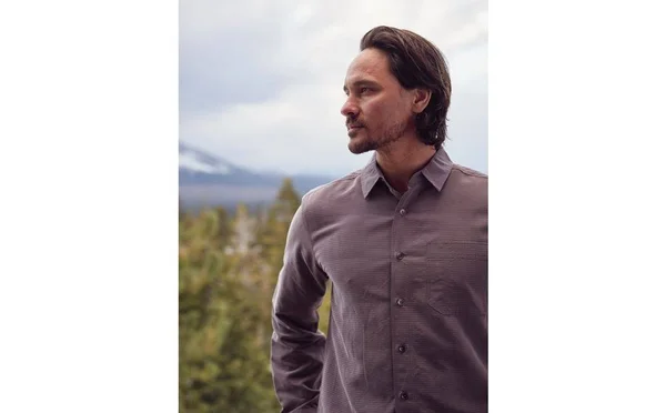 Royal Robbins - Men’s Desert Pucker Dry Long Sleeve - S - Sea Pine