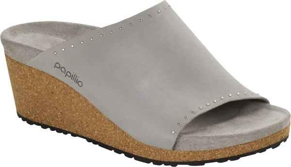 Birkenstock Namica Rivets Stone Nubuck - 36, Narrow
