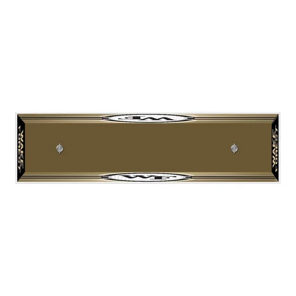 Wake Forest Demon Deacons: Edge Glow Pool Table Light Gold, Mascot