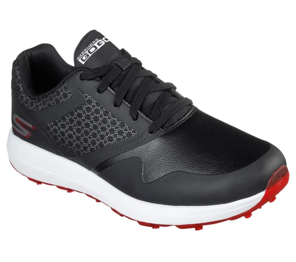 Skechers Men's Go Golf Max Golf Shoes - Black/Red, 11.5